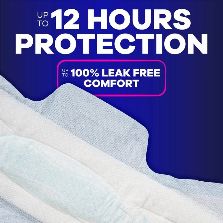 Always Maxi Overnight Pads Size 5 Unscented 52 Count