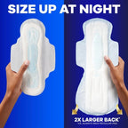 Always Maxi Overnight Pads Size 5 Unscented 52 Count