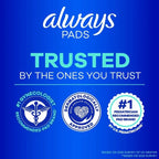 Always Maxi Overnight Pads Size 5 Unscented 52 Count
