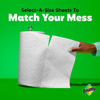 Bounty Paper Towels Select-A-Size White, 12 Double Rolls, 82 Sheets per Roll