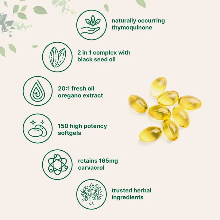 Micro Ingredients Oregano Oil Softgels 150 Count
