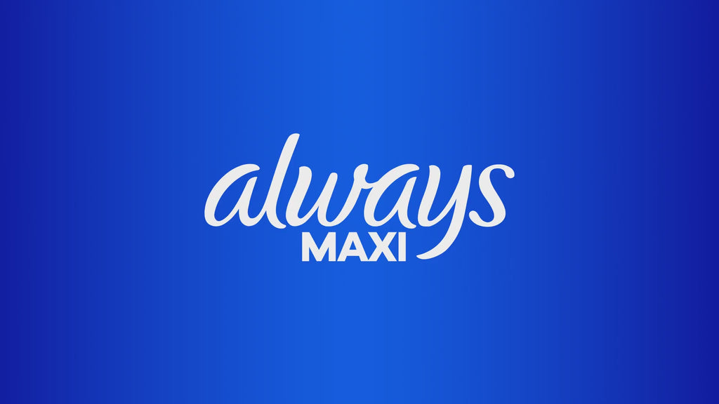 Always Maxi Overnight Pads Size 5 Unscented 52 Count